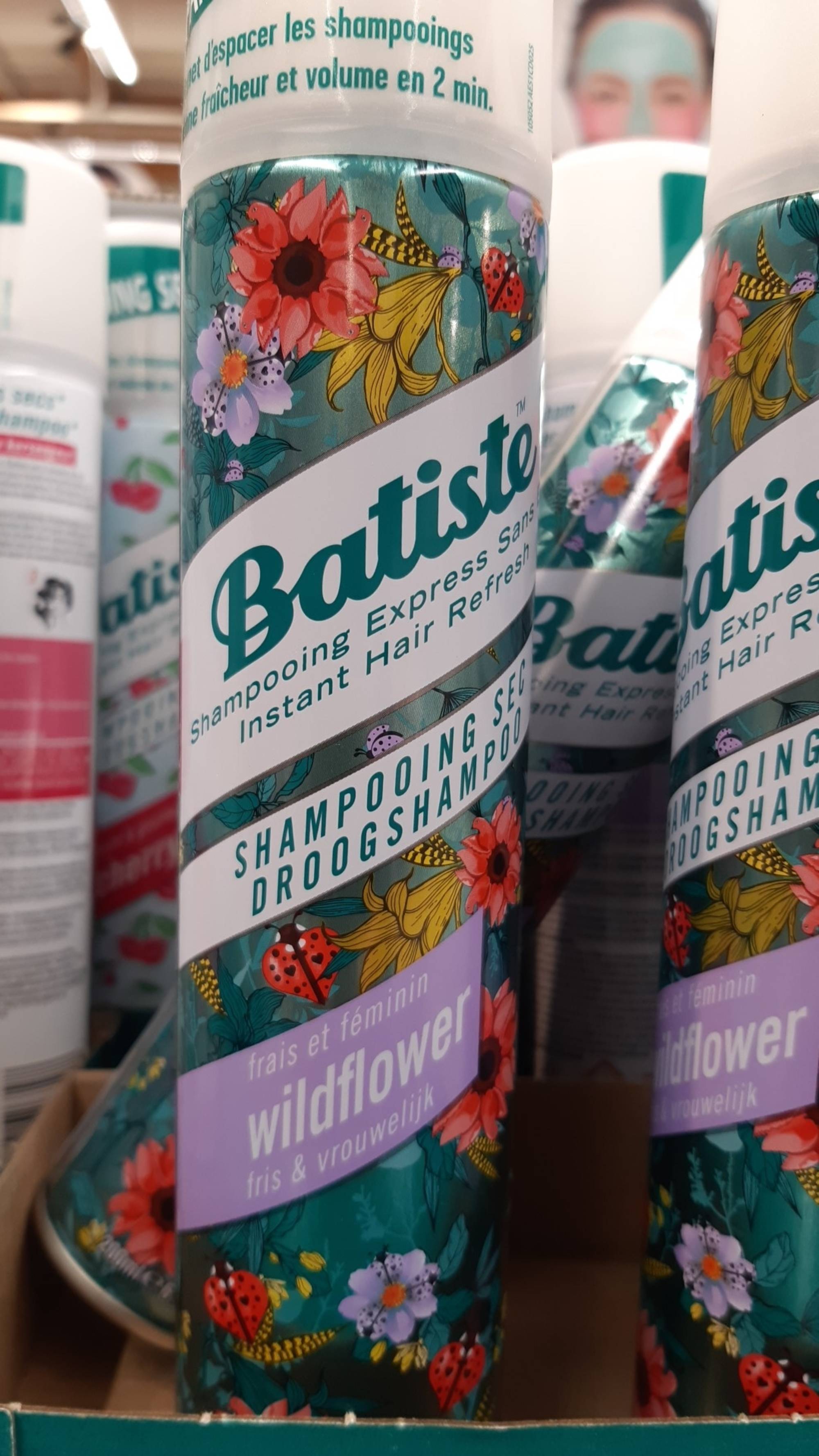 BATISTE - Wildflower - Shampooing sec