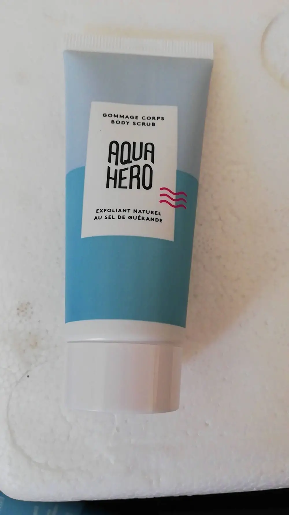 AQUAHERO - Gommage corps au sel de guérande