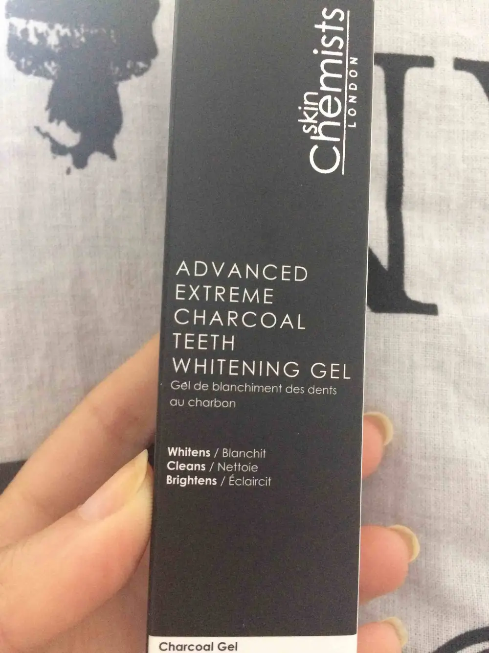 SKIN CHEMIST LONDON - Gel de blanchiment des dents au charbon