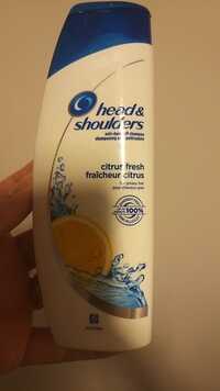 HEAD & SHOULDERS - Shampooing anti-pelliculaire citrus fresh