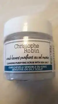 CHRISTOPHE ROBIN - Scrub lavant purifiant au sel marin