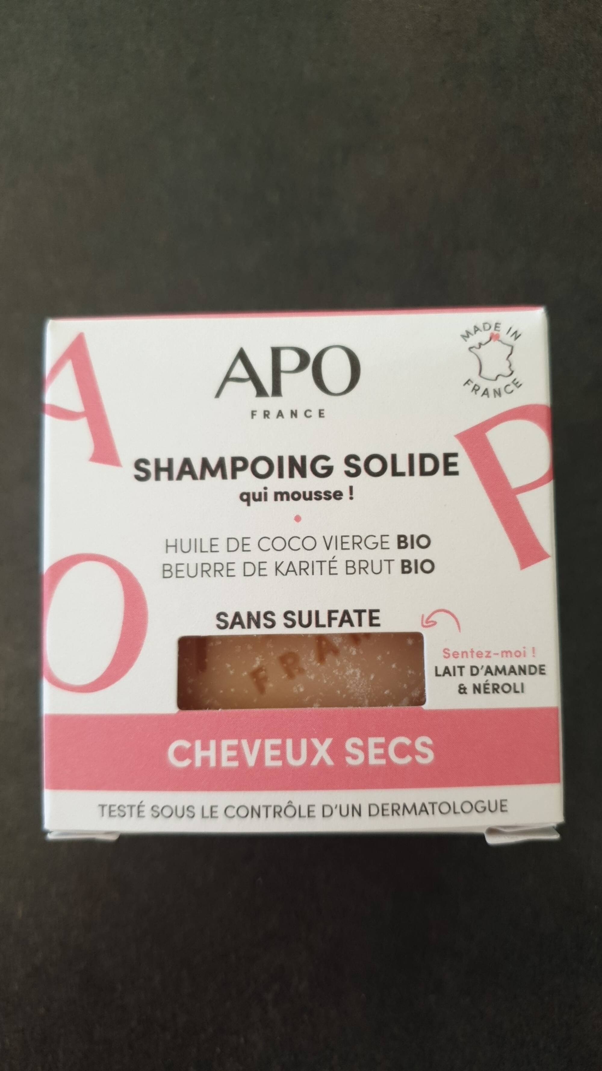 APO FRANCE - Shampooing solide