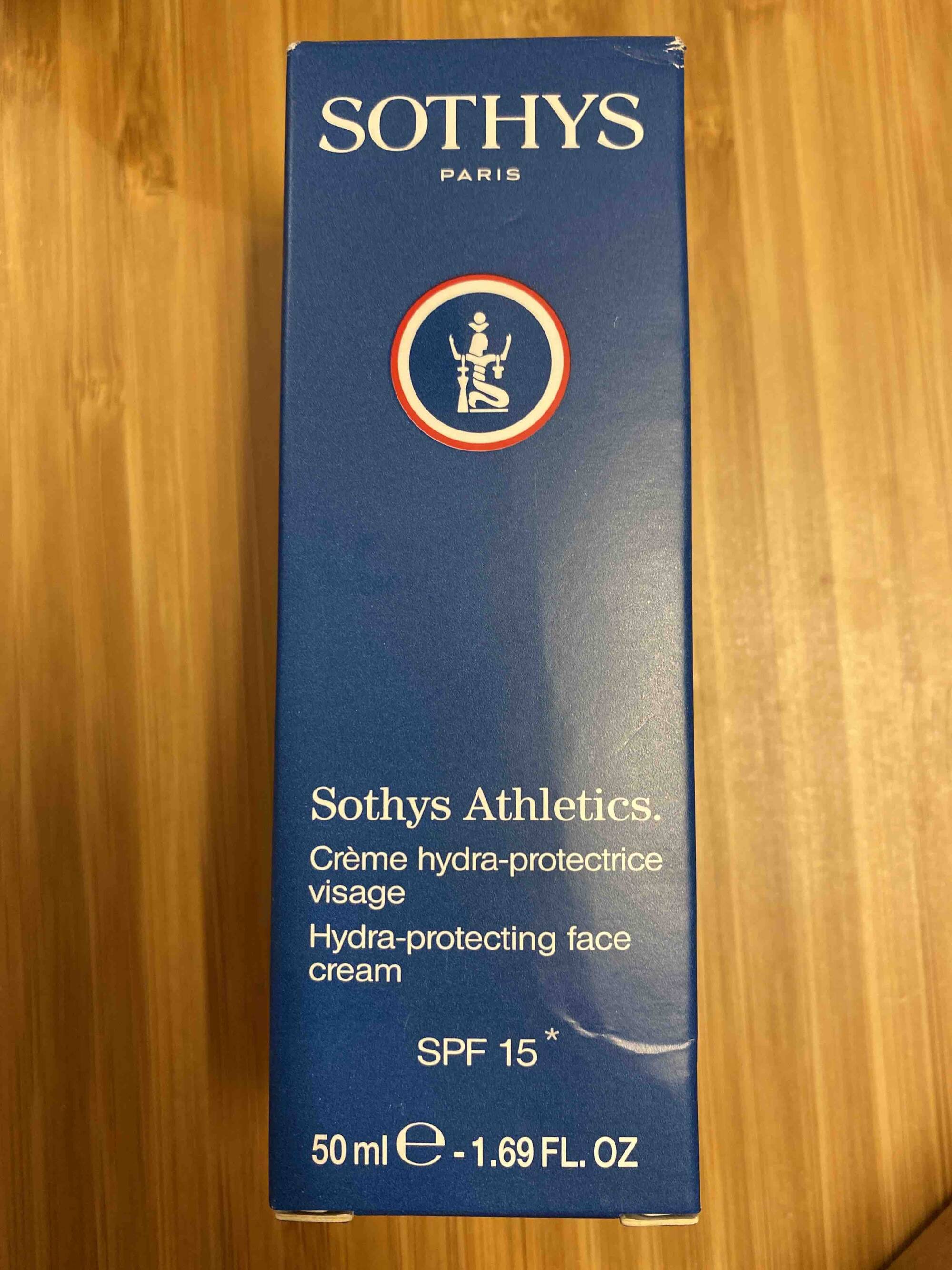 SOTHYS - Sothys athletics. - Crème hydra-protectrice visage