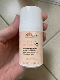 DAYLILY PARIS - Le déo caresse - Déodorant naturel