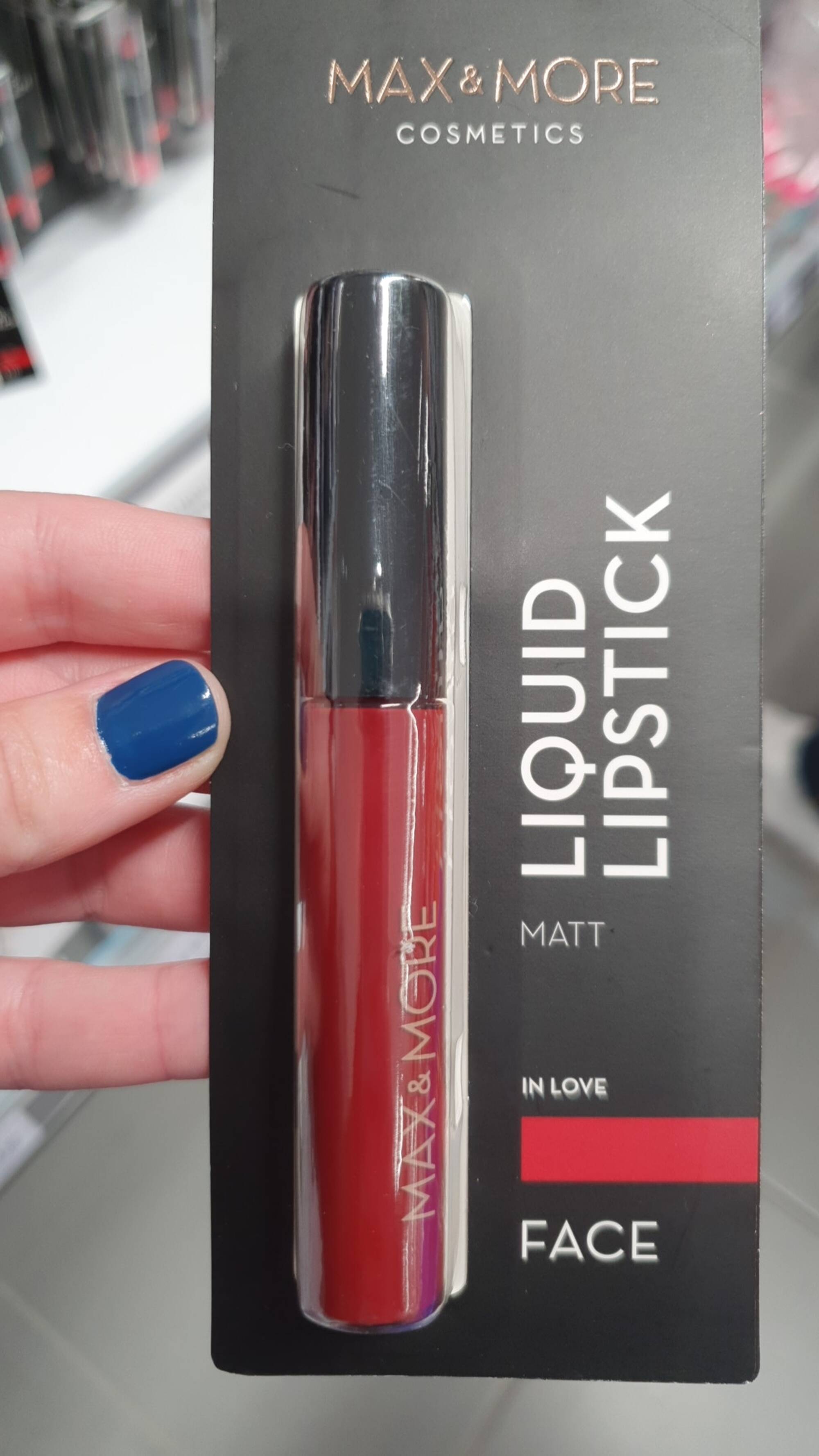 MAX & MORE - In love - Liquid lipstick matt