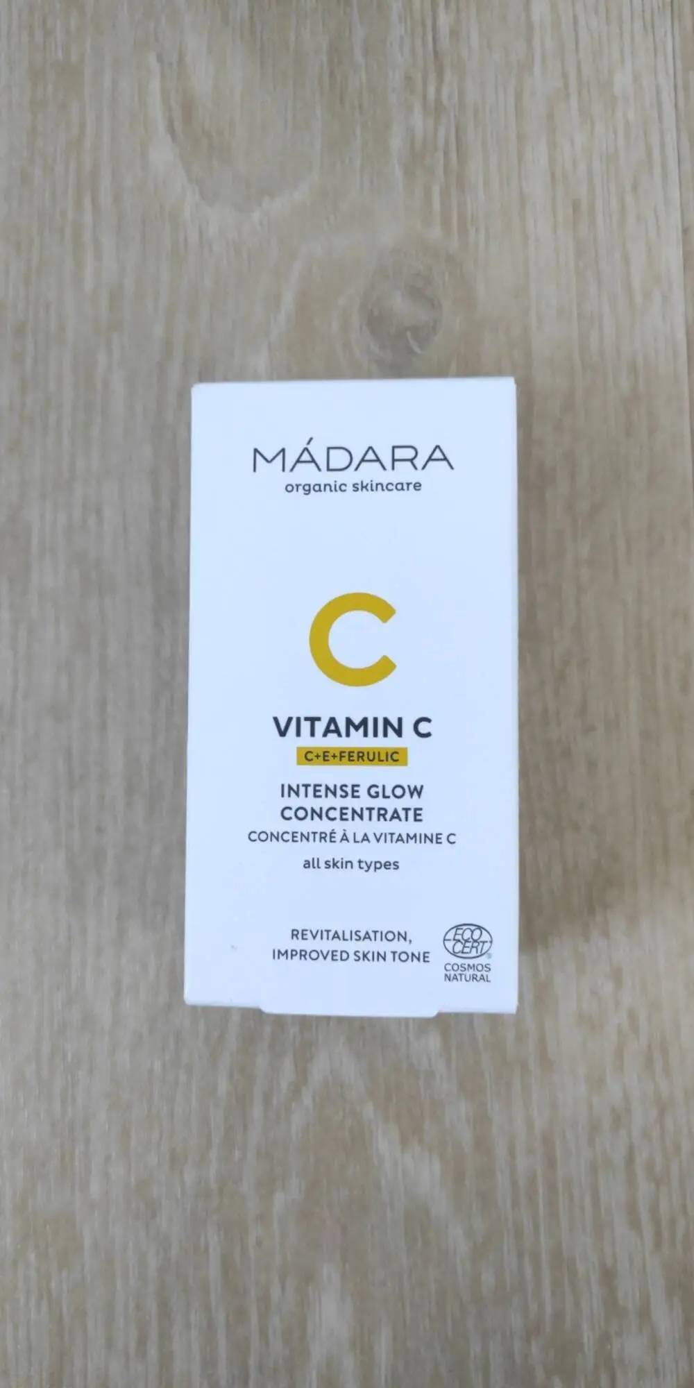 MÁDARA - Vitamine C - Concentré à la vitamine c