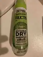 GARNIER - Fructis Yuzu lemon - Invisible dry Shampoo 