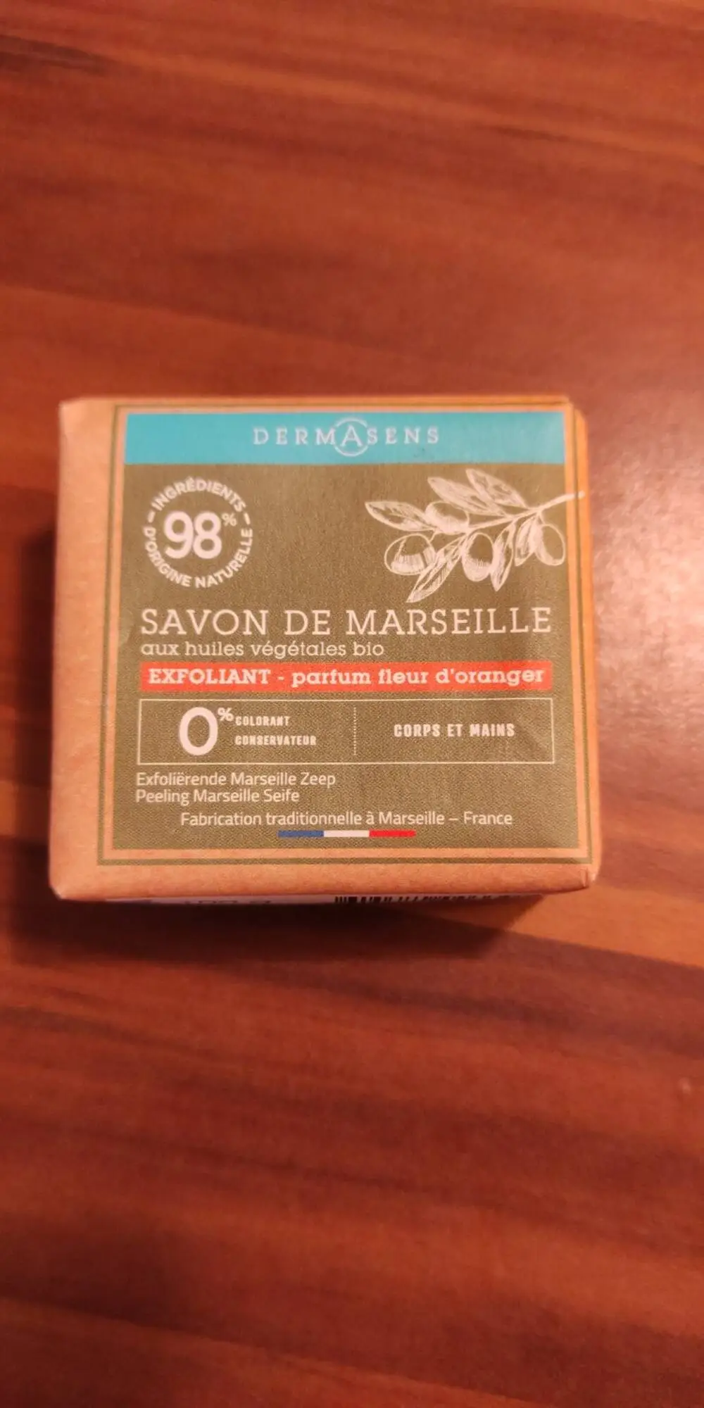 DERMASENS - Savon de Marseille aux huiles végétales