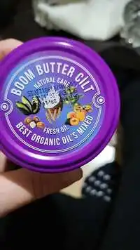 BOOM BUTTER - Fresh oil  - Best organic oil's mixed