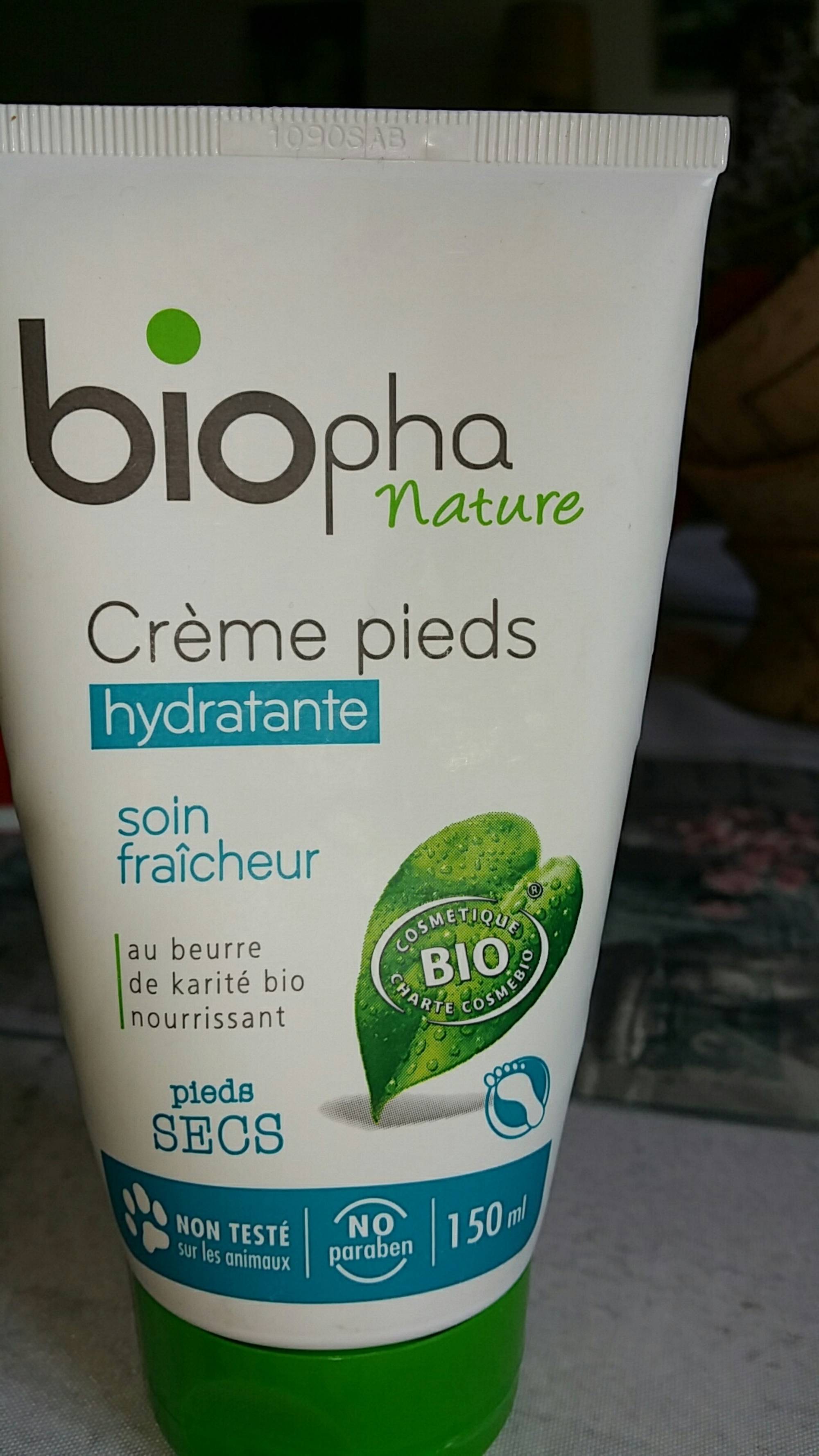 BIOPHA - Nature - Crème pieds hydratante