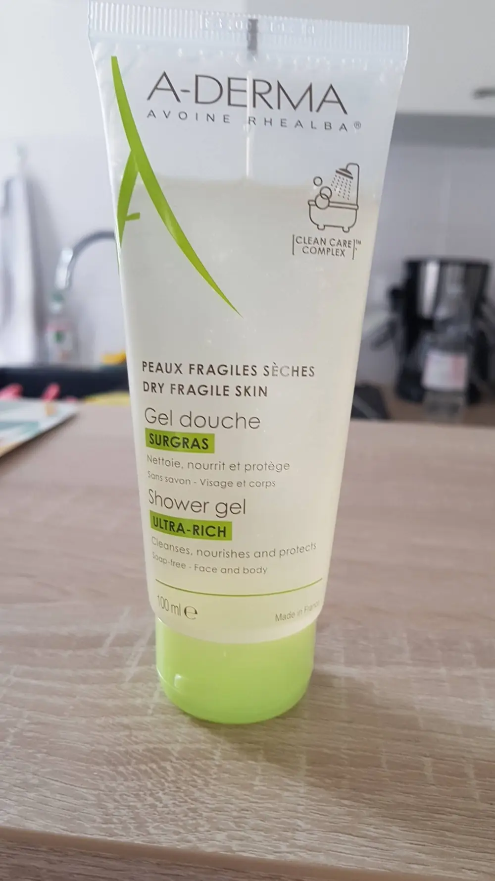 A-DERMA - Gel douche surgras parfum vanille