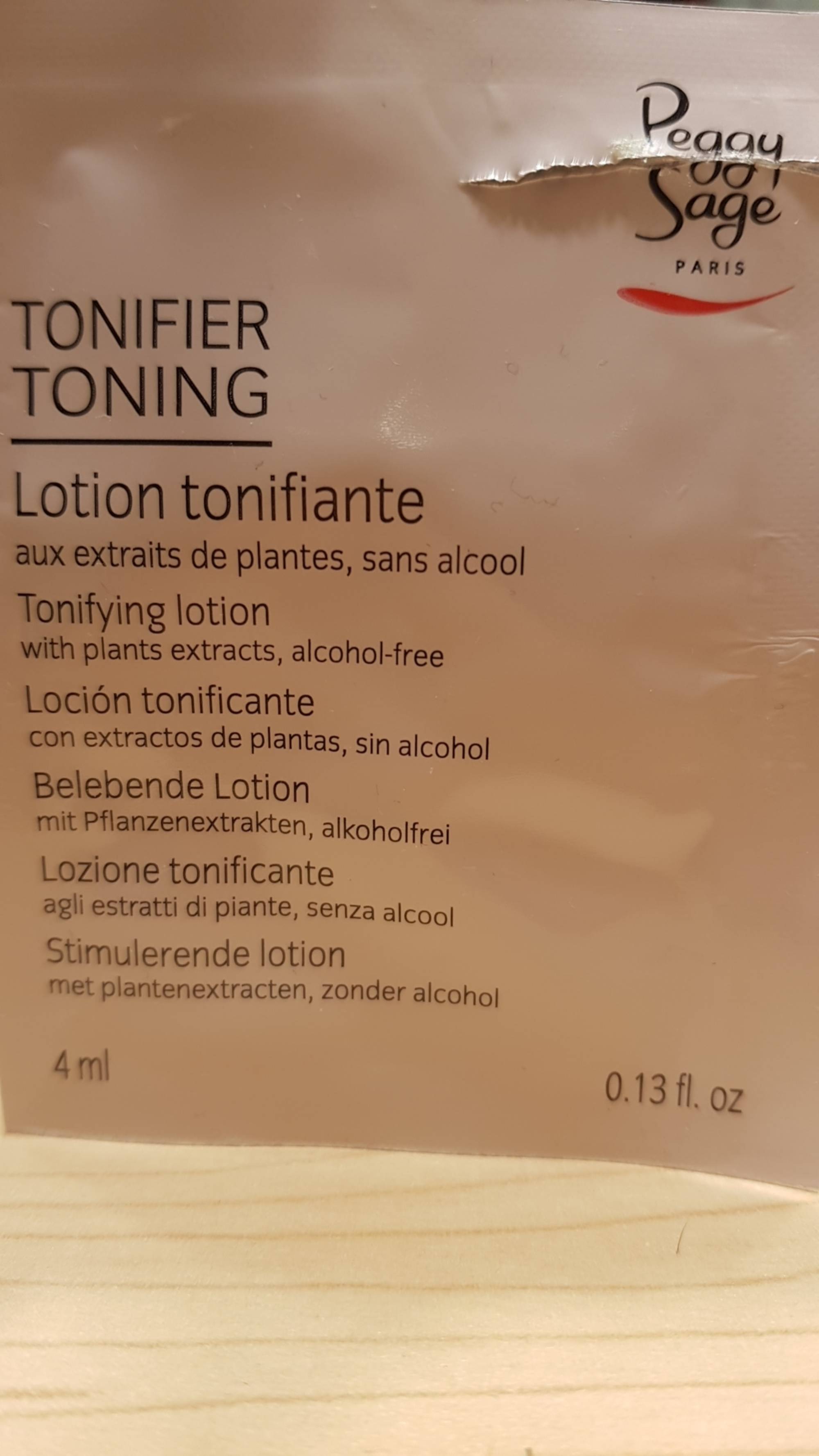 PEGGY SAGE - Toning - Tonifying lotion