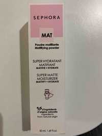 SEPHORA - Mat - Super hydratant matifiant