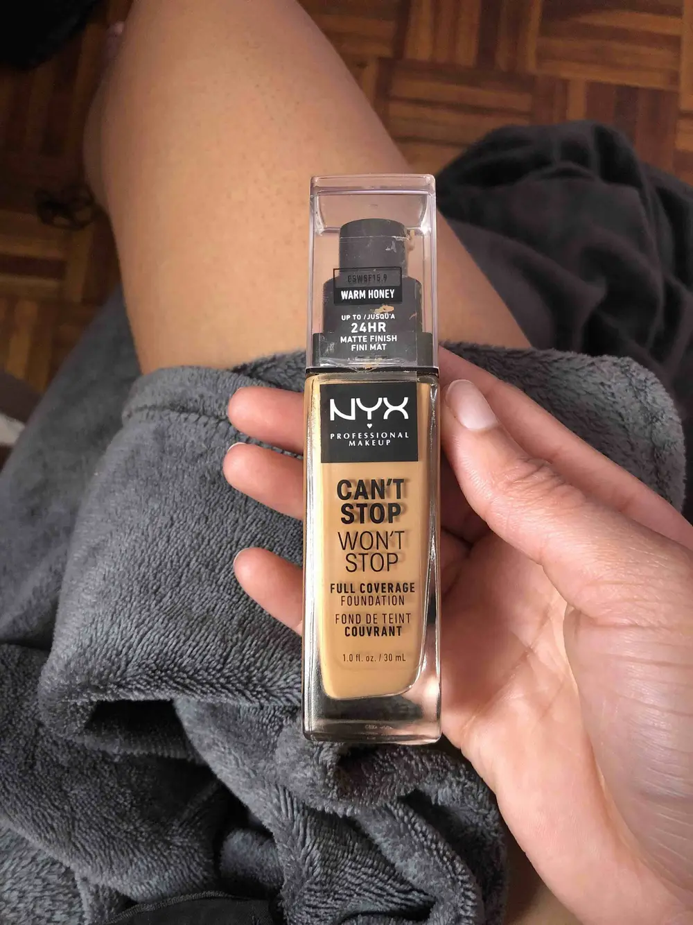 NYX - Warm honey - Fond de teint couvrant fini mat