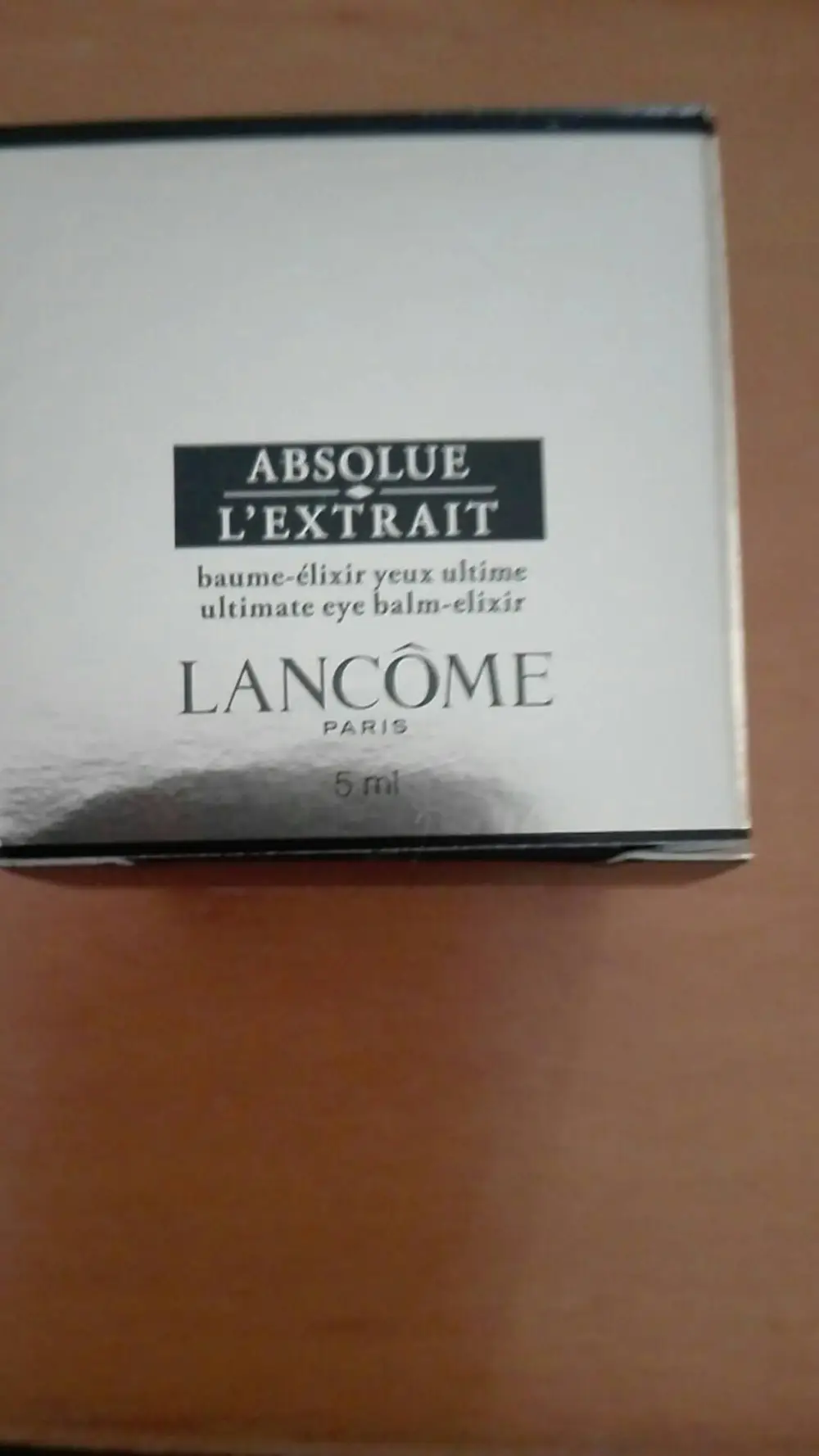 LANCÔME - Absolue l'extrait - Baume-élixir yeux ultime