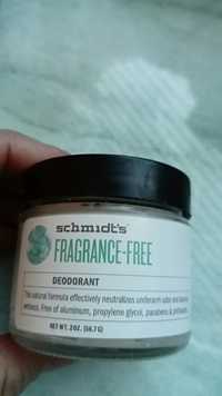 SCHMIDT'S - Déodorant fragrance-free