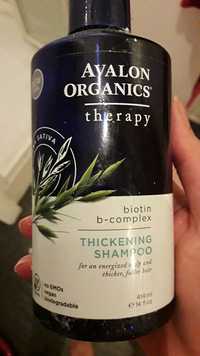 AVALON ORGANICS - Biotin b complex thickening shampoo