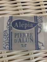 ALEPIA - Pierre d'alun