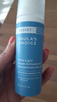 PAULA'S CHOICE - Ultra-lignt Super antioxidant Concentrate serum