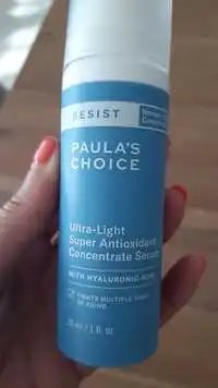 PAULA'S CHOICE - Ultra-lignt Super antioxidant Concentrate serum