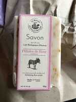 LA MAISON DU SAVON DE MARSEILLE - Pétales de Rose - Savon au lait biologique d’ânesse