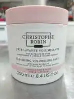 CHRISTOPHE ROBIN - Pâte lavante volumisante extraits de rose