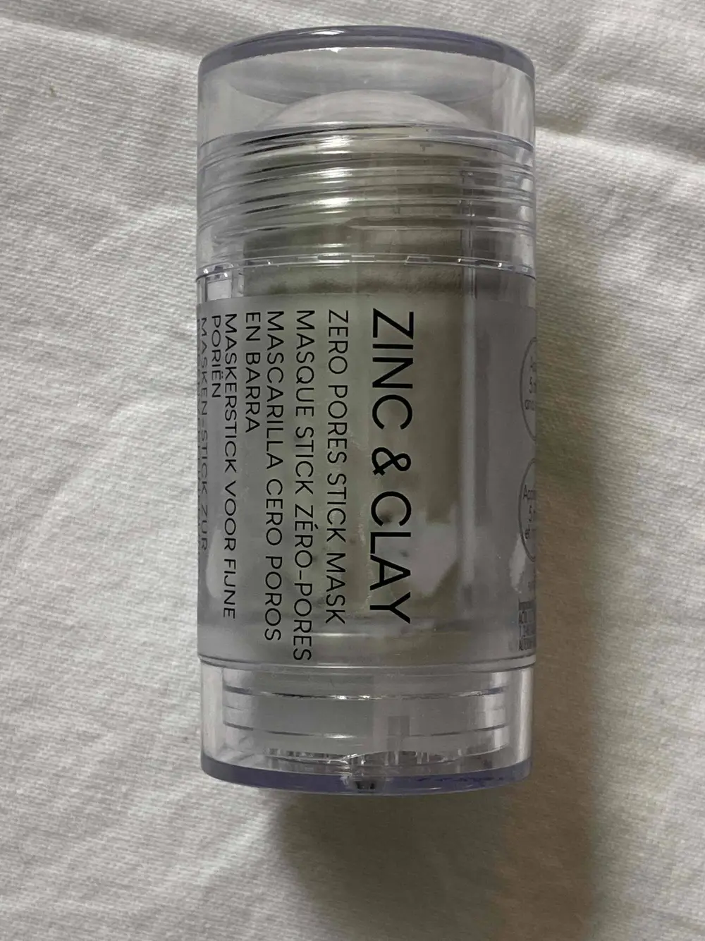 L'ACTION - Zinc & Clay - Masque stick zero-pores