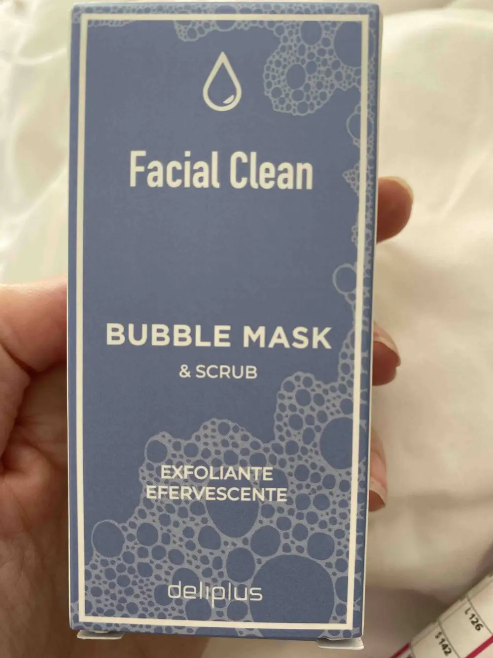 DELIPLUS - Bubble mask & scrub - Facial clean