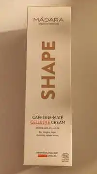 MÁDARA - Shape - Caffeine maté Crème anti-cellulite