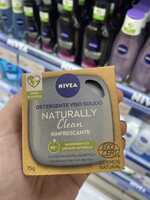 NIVEA - Naturally clean rinfrescante - Detergente viso solido