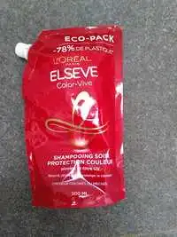 L'ORÉAL PARIS - Elseve Color vive - Shampoing soin protection couleur eco-pak