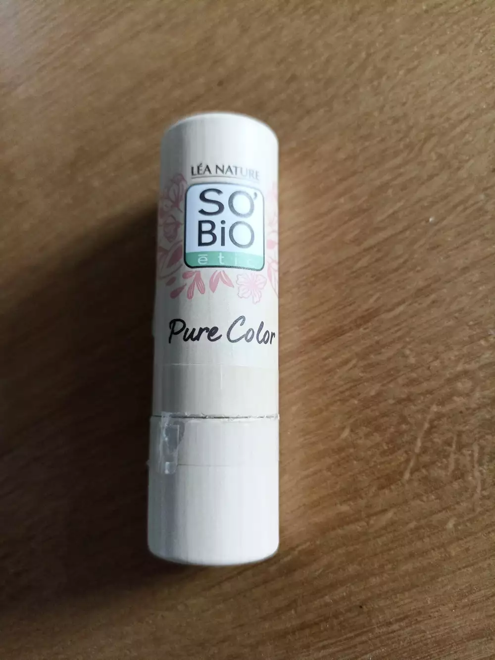 SO'BIO ÉTIC - Pure color - Rouge à lèvres 12 bois de rose