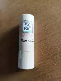 SO'BIO ÉTIC - Pure color - Rouge à lèvres 12 bois de rose