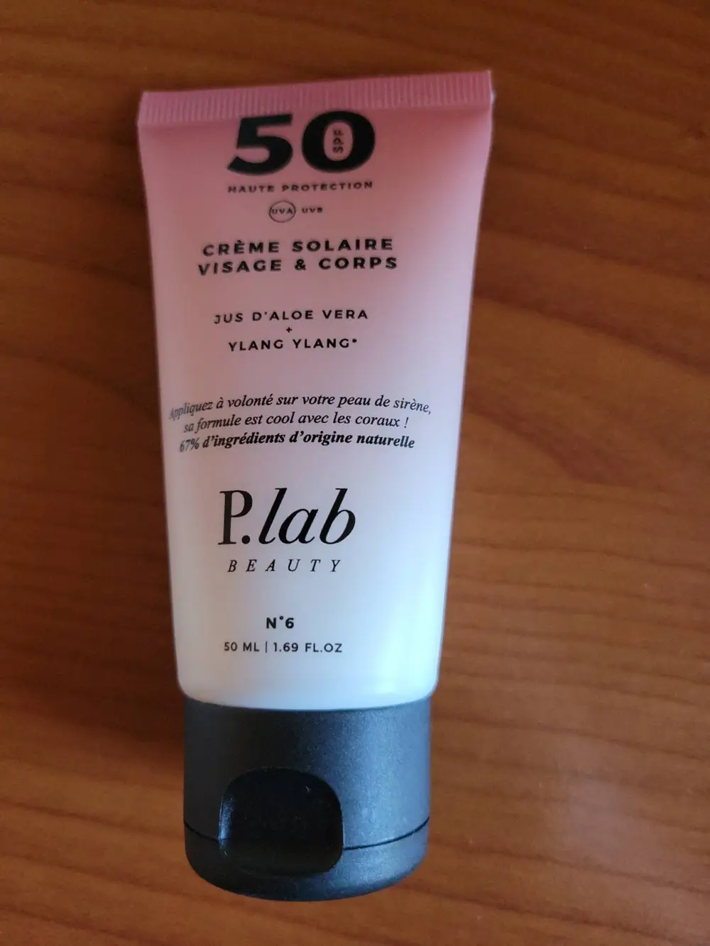 P. LAB BEAUTY - Crème solaire visage et corps