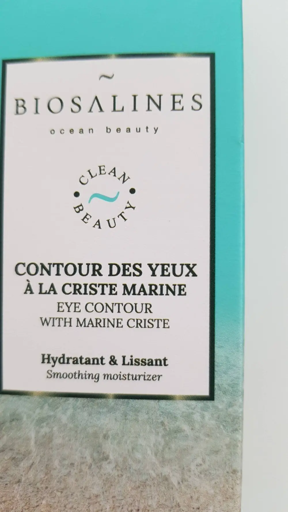 BIO-SALINES - Contour des yeux à la criste marine