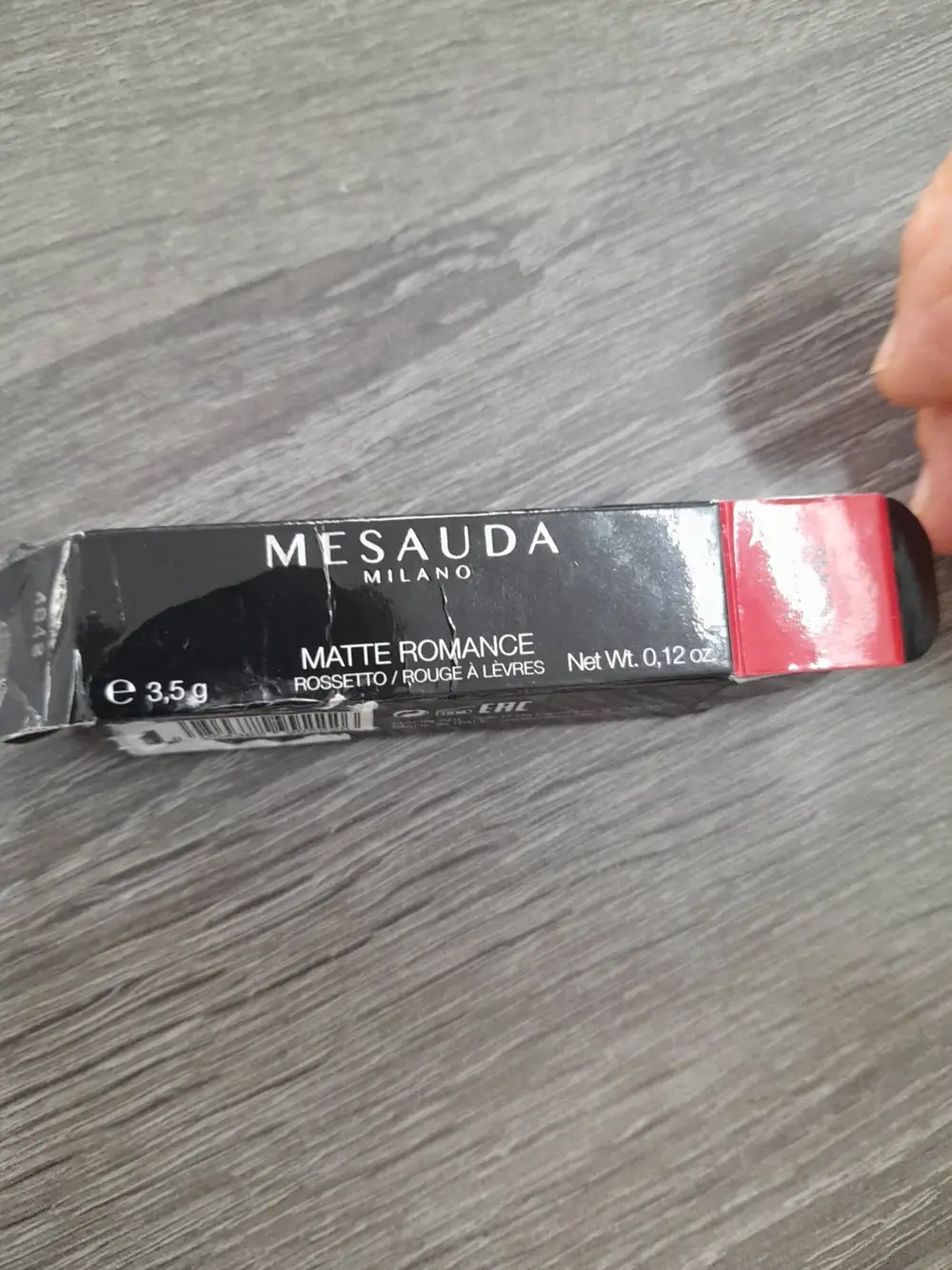 MESAUDA MILANO - Matte romance - Rouge à lèvres