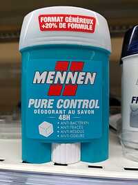 MENNEN - Pure control - Déodorant au savon 48h