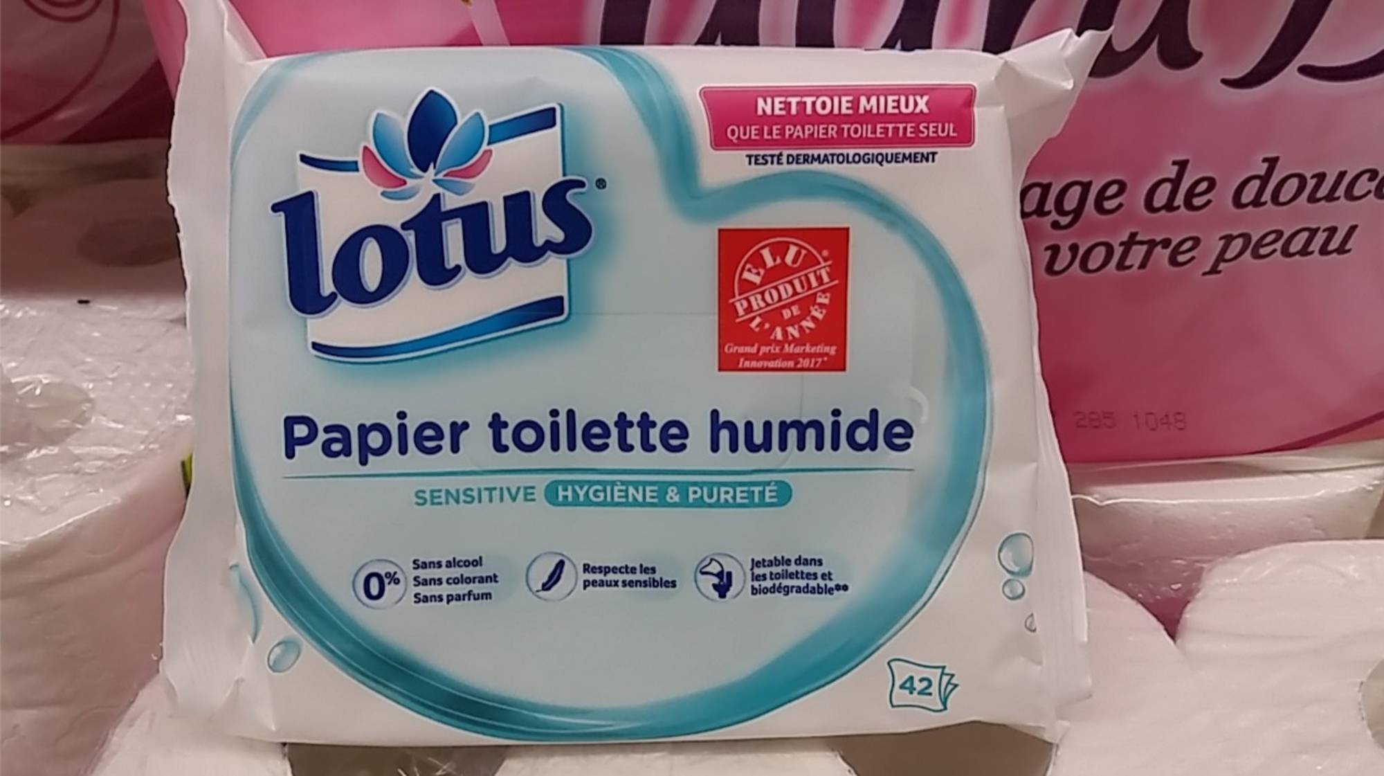 Galerie de photos Lotus papier toilette humide - Lotus moist