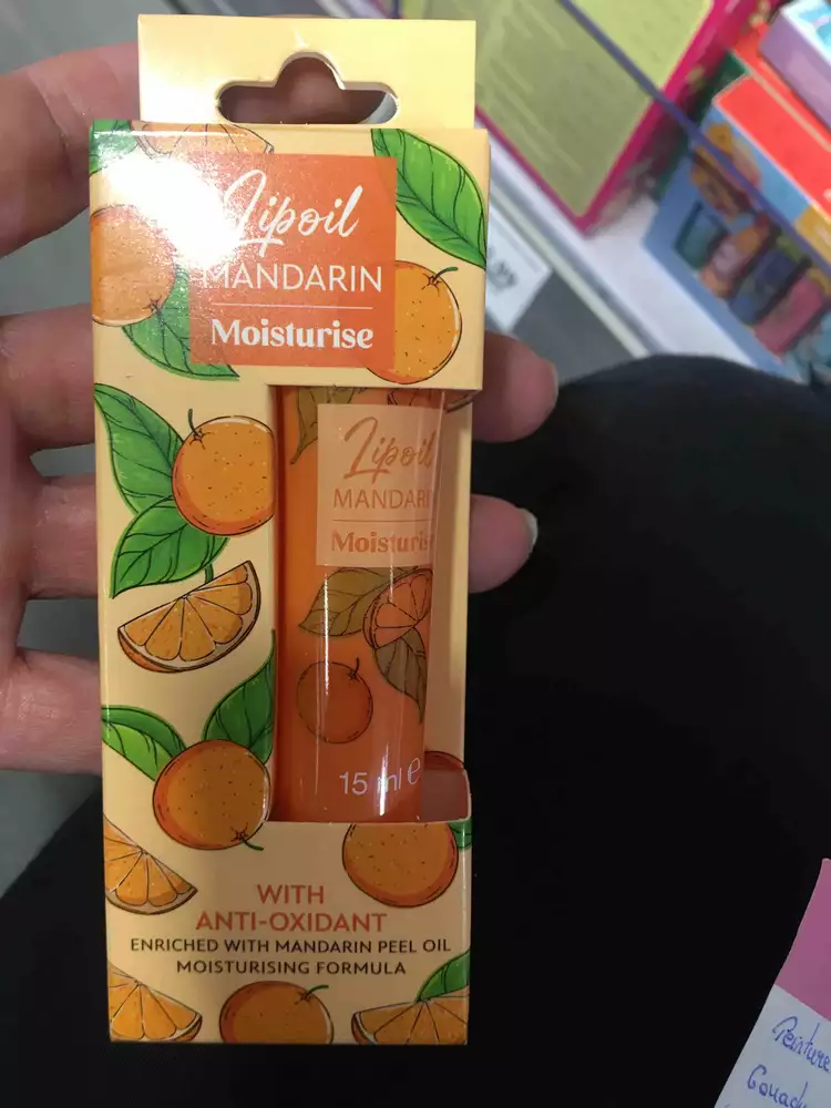 MAXBRANDS - Lip oil mandarin moisturise with anti-oxidant