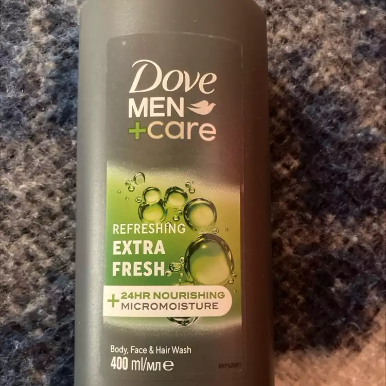 DOVE - Men care - Extra fresh body face hair wash