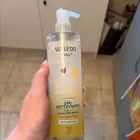 WELLEDA - Baby - Eau nettoyante 3 en 1 sans parfum