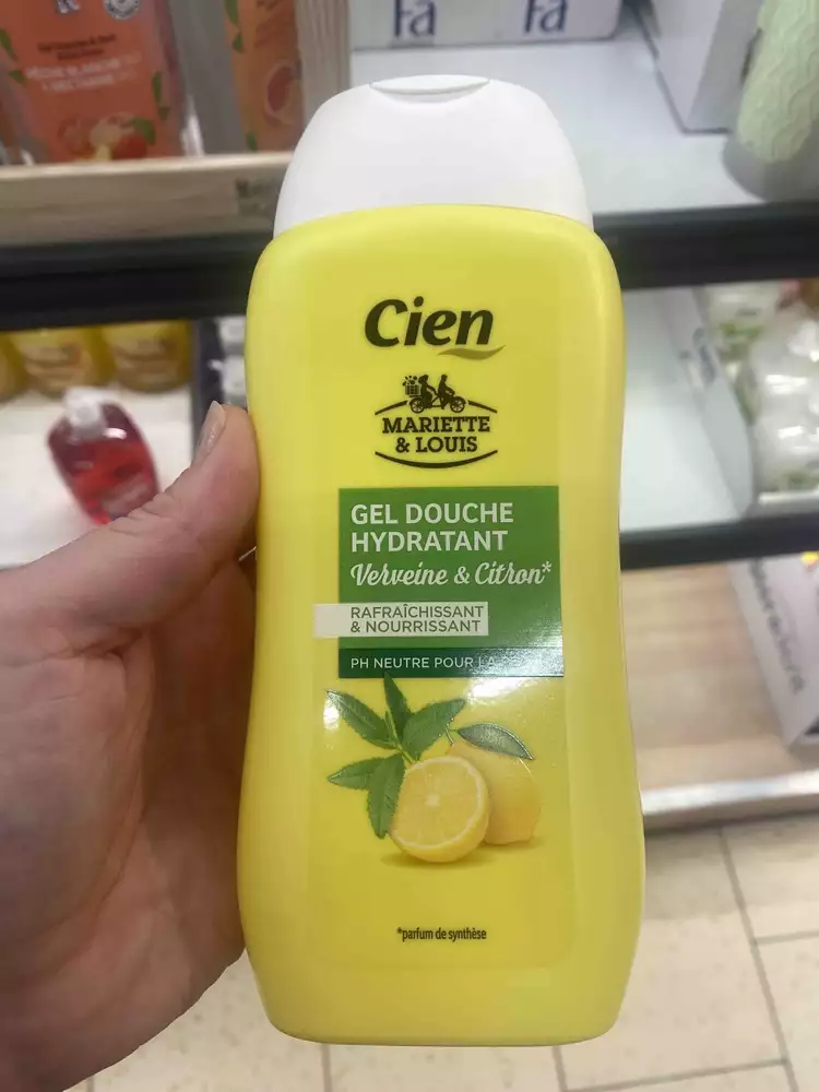 CIEN - Mariette & Louis- Gel douche hydratant verveine & citron