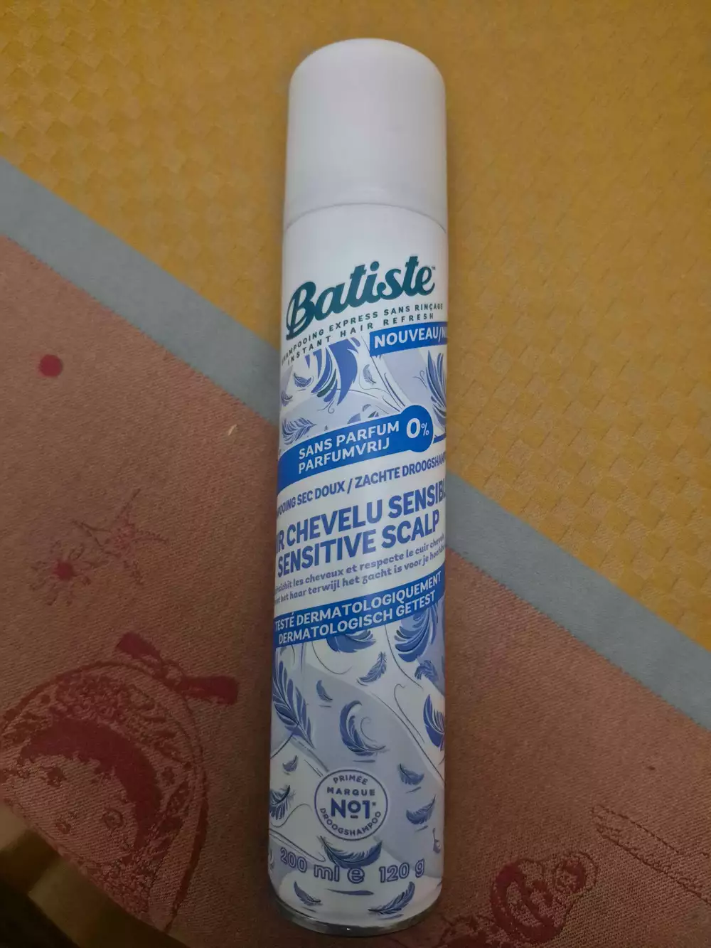 BATISTE - Shampooing sec doux sans parfum