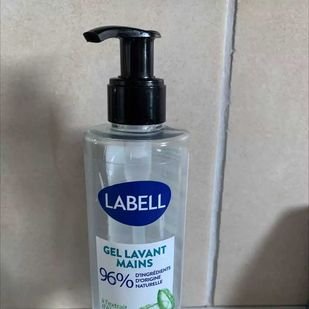 LABELL - Gel lavant mains à l'extrait d'aloe vera