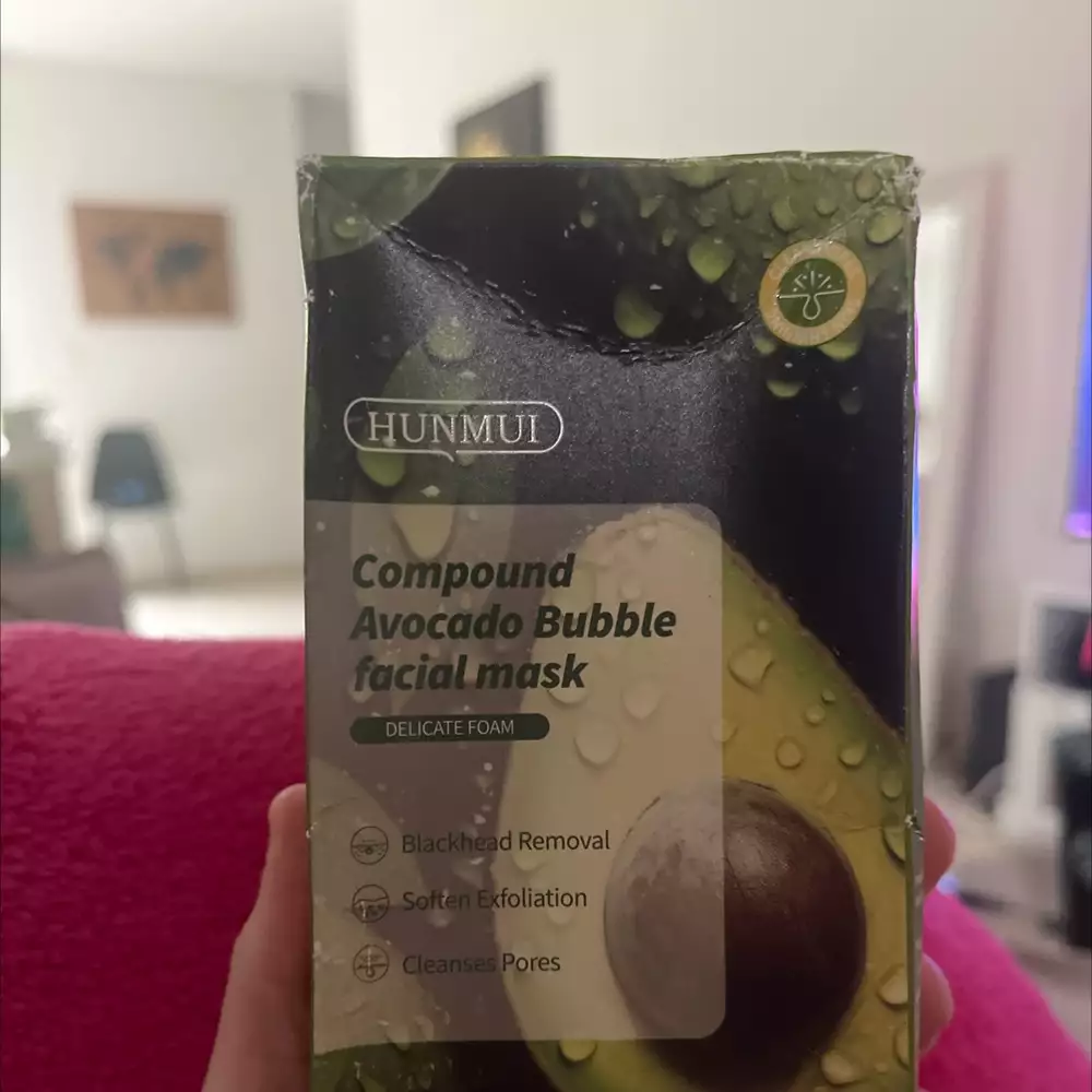 HUNMUI - Compound avocado bubble facial mask
