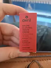 AVRIL - Baume à lèvres teinté cerise