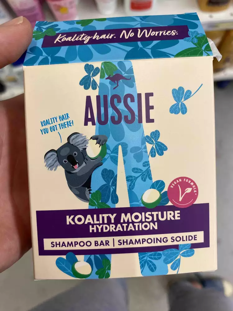 AUSSIE - Koality moisture hydratation - Shampooing solide