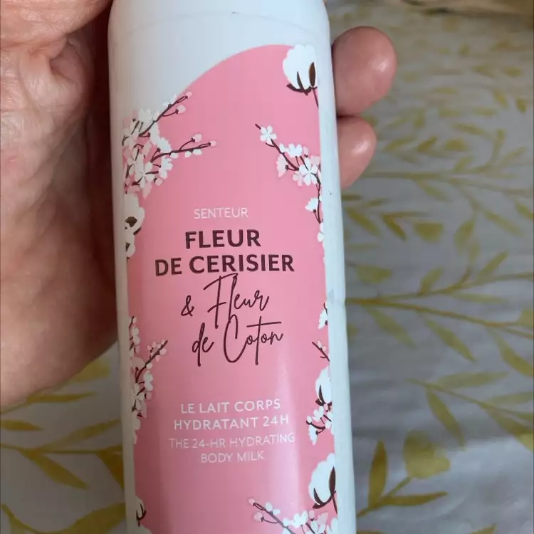 MARIONNAUD - Fleur de cerisier & fleur de coton - Lait corps hydratant 24h