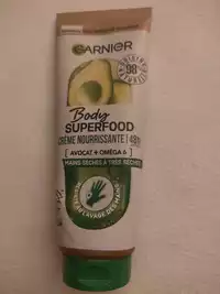 GARNIER - Body super food - Crème nourrissante 48h