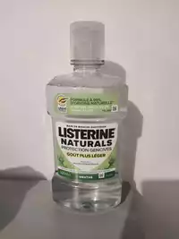 LISTERINE - Naturals - Bain de bouche protection gencives